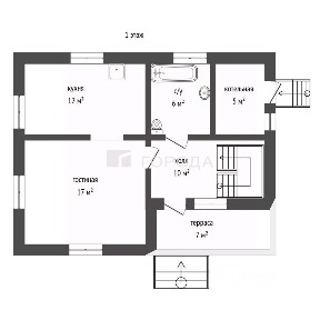 Продается 2-этажный дом, 115 м²
