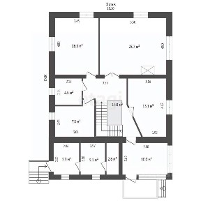 Продается 2-этажный дом, 276,8 м²