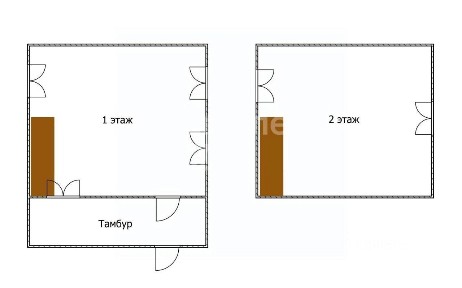 Продается 2-этажный дом, 70 м²