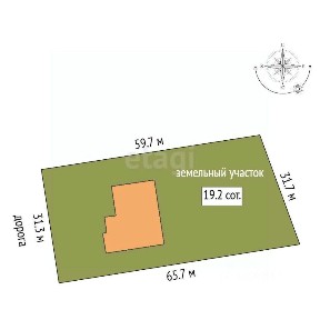 Продается 1-этажный дом, 170 м²