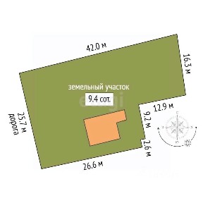 Продается 2-этажный дом, 90 м²