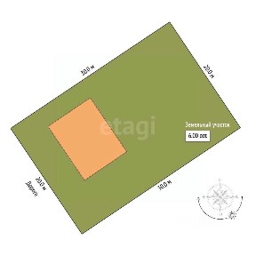 Продается 1-этажный дом, 70 м²