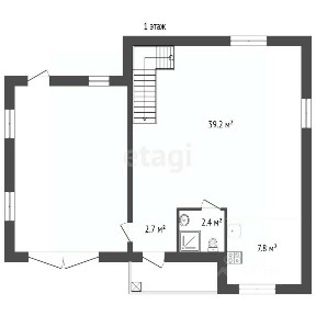 Продается 2-этажный дом, 140 м²