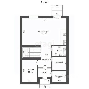 Продается 2-этажный таунхаус, 170 м²