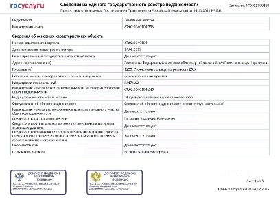 Продается участок, 12 сот.