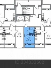 Продается студия, 22 м²