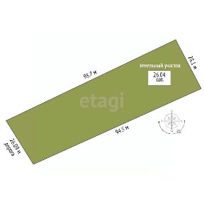Продается участок, 26 сот.