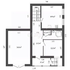 Продается 2-этажный дом, 189,5 м²