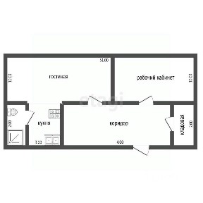 Продается 1-комн. квартира, 31,6 м²
