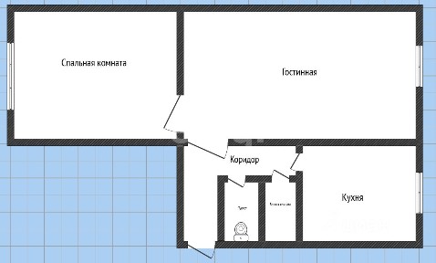Продается 2-комн. квартира, 44,5 м²