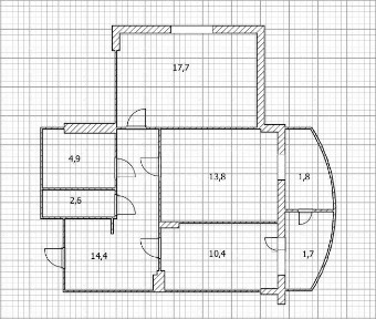 Продается 2-комн. квартира, 63,2 м²