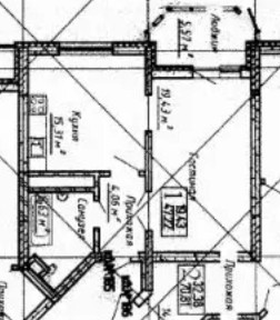 Продается 1-комн. квартира, 43,9 м²