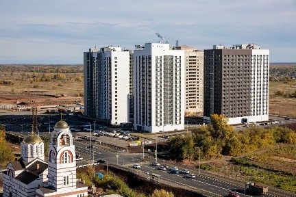 Оренбургская область, Оренбург, р-н Ленинский, Новое Оренбуржье жилой комплекс