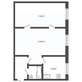 Продается 1-комн. квартира, 38 м²