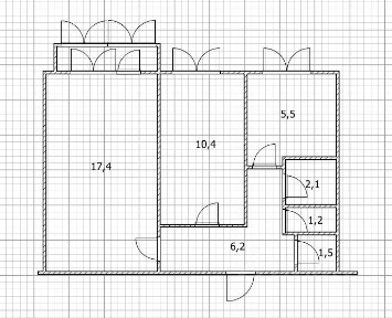 Продается 2-комн. квартира, 44,3 м²