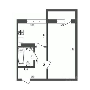 Продается 1-комн. квартира, 33 м²