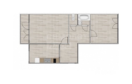 Продается 2-комн. квартира, 49,5 м²