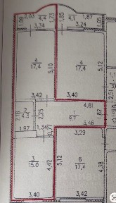 Продается 1-комн. квартира, 46,4 м²