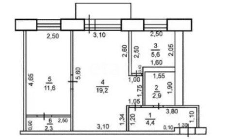 Продается 2-комн. квартира, 46 м²