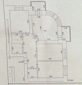 Продается 3-комн. квартира, 85,8 м²
