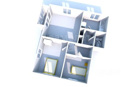 Продается 3-комн. квартира, 65,1 м²