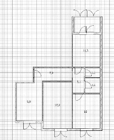 Продается 3-комн. квартира, 62,1 м²