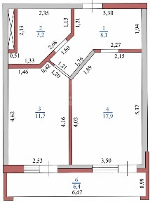 Продается 1-комн. квартира, 42,8 м²