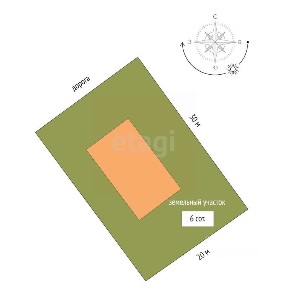 Продается 1-этажный дом, 103 м²