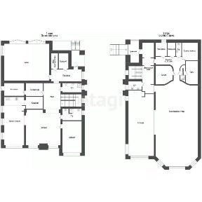 Продается 2-этажный дом, 833,1 м²