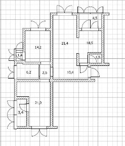 Продается 3-комн. квартира, 93 м²