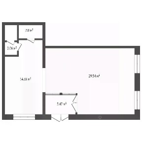 Продается помещение свободного назначения, 51,1 м²
