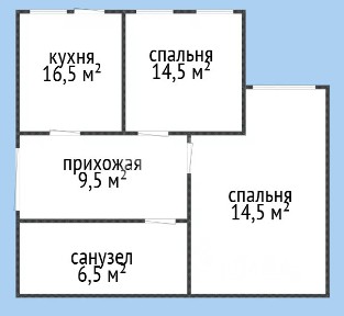 Продается 2-комн. квартира, 75 м²