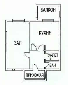 Сдается 1-комн. квартира, 41,4 м²