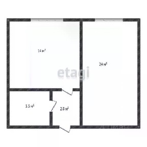 Продается 1-комн. квартира, 45 м²