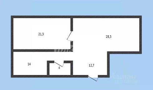 Продается 2-комн. квартира, 78 м²