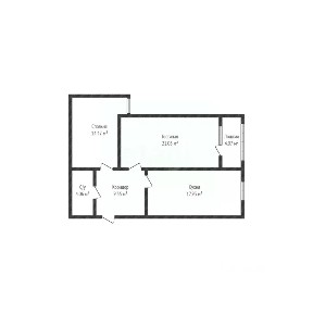 Продается 2-комн. квартира, 70 м²