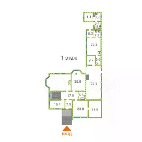 Продается здание, 1 200 м²