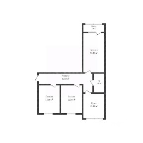 Продается 3-комн. квартира, 73 м²