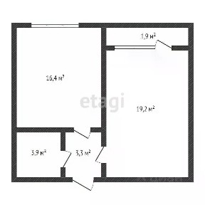 Продается 1-комн. квартира, 45 м²