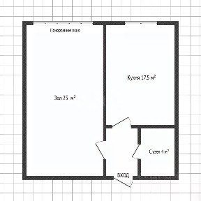 Продается 1-комн. квартира, 49 м²