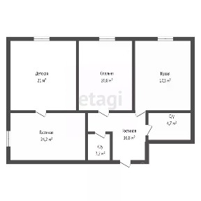 Продается 3-комн. квартира, 89,7 м²