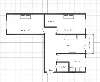 Продается 3-комн. квартира, 58 м²