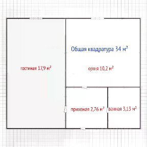 Продается 1-комн. квартира, 36 м²