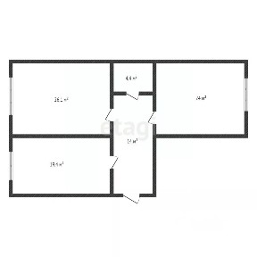 Продается 2-комн. квартира, 88 м²