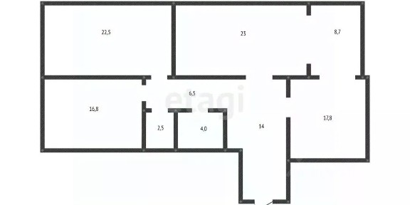 Продается 3-комн. квартира, 112 м²