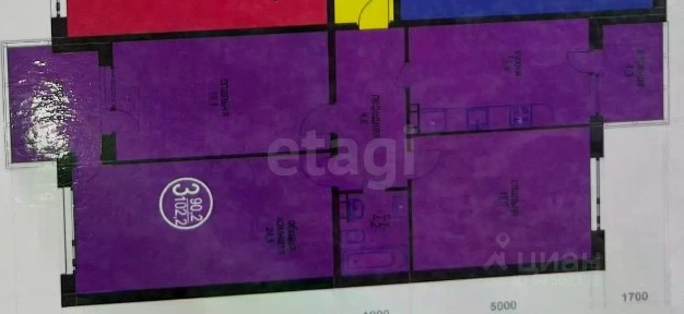 Продается 3-комн. квартира, 102 м²