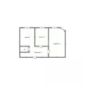 Продается 2-комн. квартира, 78 м²