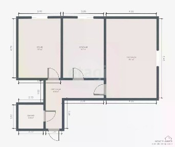 Продается 2-комн. квартира, 75 м²