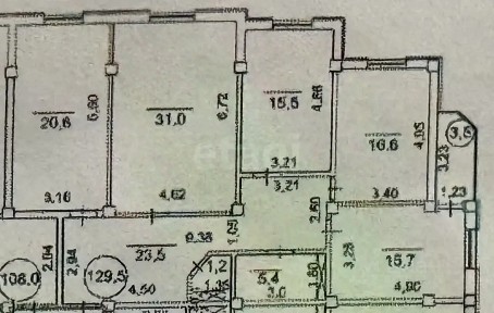 Продается 4-комн. квартира, 135 м²