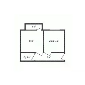 Продается 1-комн. квартира, 46 м²